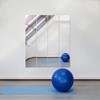 Delma Home Gym Mirror Tiles, 14'' x 12'' Glass Frameless