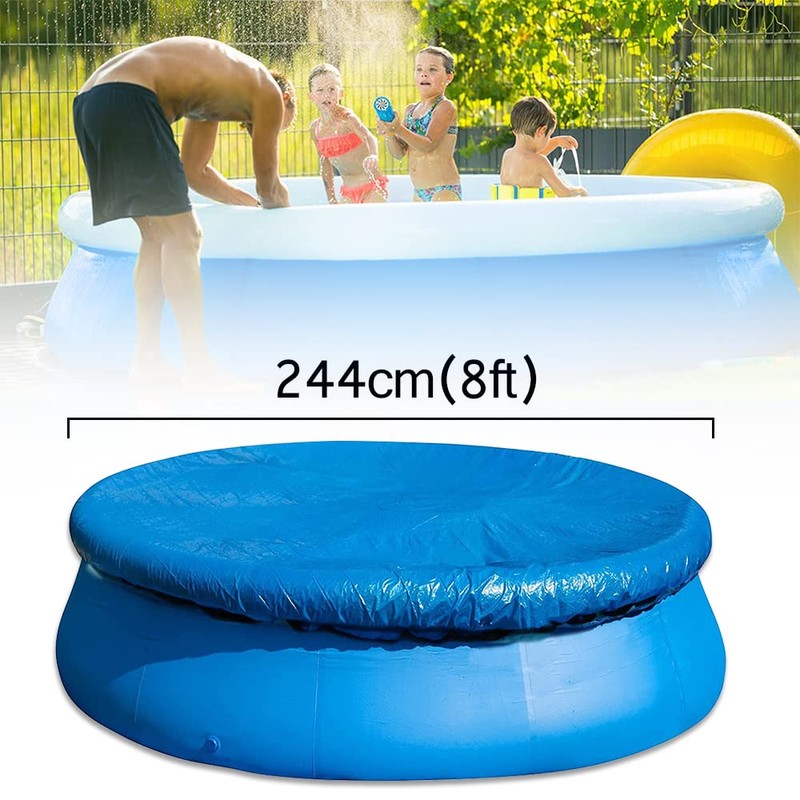 Pool Cover, Round Swimming Pool Cover for Above Ground Pools