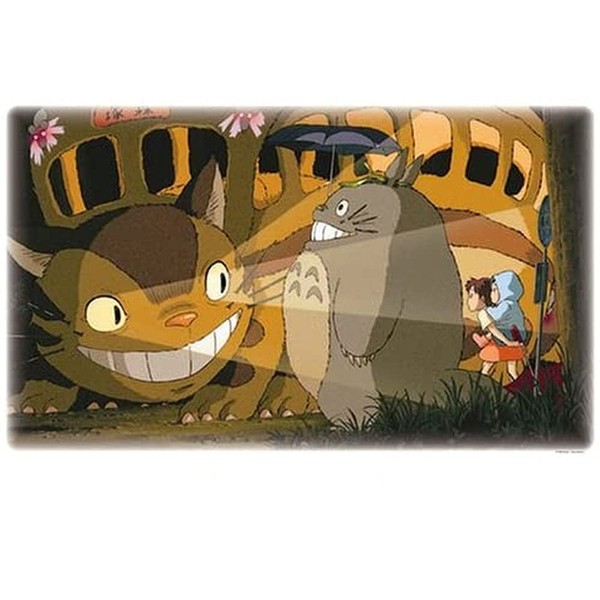 Ensky 1000-227 My Neighbor Totoro Jigsaw Puzzle, Arriving Cat Bus, 19.7 x 29.5 inches (50 x 75 cm)