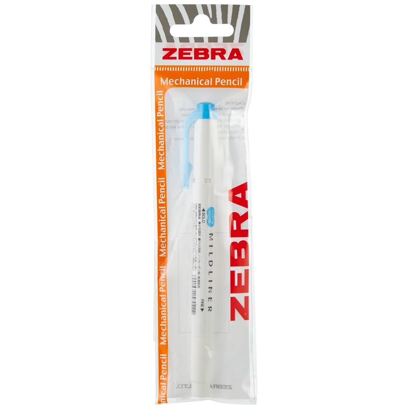 Zebra Mildliner WKT7-MCYA Highlighter, Mild Cyan