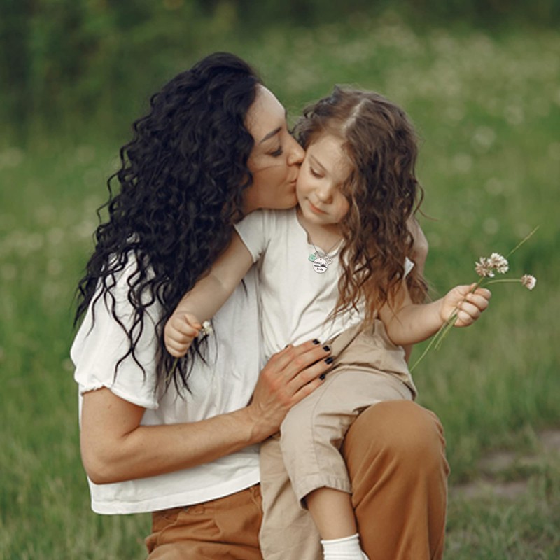 GINAZL To My Daughter Necklace Gifts （哦哈那项链）