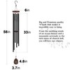 Suntimber Extra Large Wind Chimes Outside Deep Tone, 58" Memorial