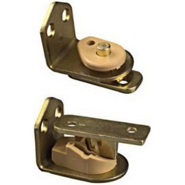 National Hardware DPV130 Swing N Stay Cafe Door Hinge in Brass