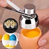 KFSCIP 9pcs Egg Cups, Cartoon Egg Holders, Boiled Egg Cups,