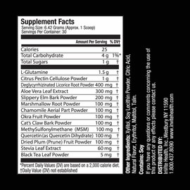 Invite Health G.I. Maintain - Supports Stomach and Intestinal Health - Contains L-Glutamine, Aloe Vera Extract, Slippery Elm, Marshmallow Extract, DGL and Other Herbal Extracts - 30 Servings