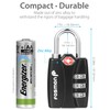 Fosmon TSA Approved Locks for Luggage. Suitcase Locks with Open