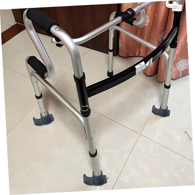 Outanaya 2 Pcs Heavy Duty Walker Ski Glides Foot Protection