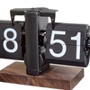 Folpus Flip Desk Clock Automatic Page Turning Clock Decoration