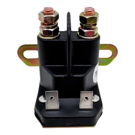 HardRidge Starter Solenoid – Compatible With John Deere: L100, L110, L118, L120, L130 Replaces AM130365, AM132990, AM133094, AM138497, AUC10907