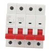 Miniature Circuit Breaker 4P 400V Overload Protection Isolator Switch for