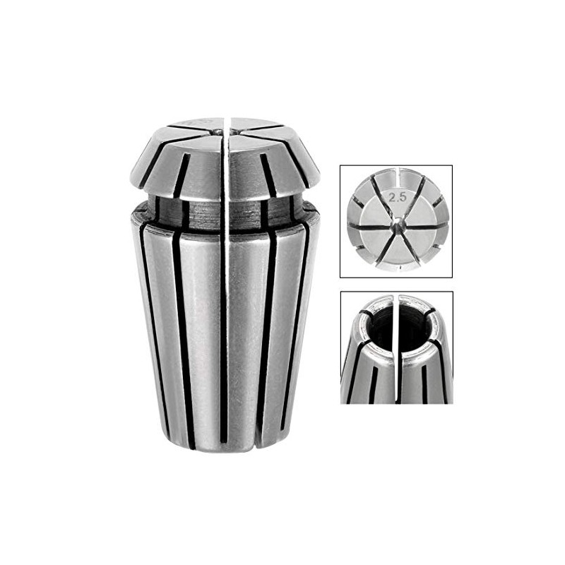 sourcing map ER16 2.5mm Spring Collet Chuck for CNC Engraving