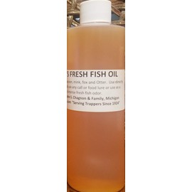 Trappers Lenon's Fresh Fish Oil 8 oz.