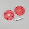Micro Traders Router Table Insert Plate Compatible with Routers Aluminum
