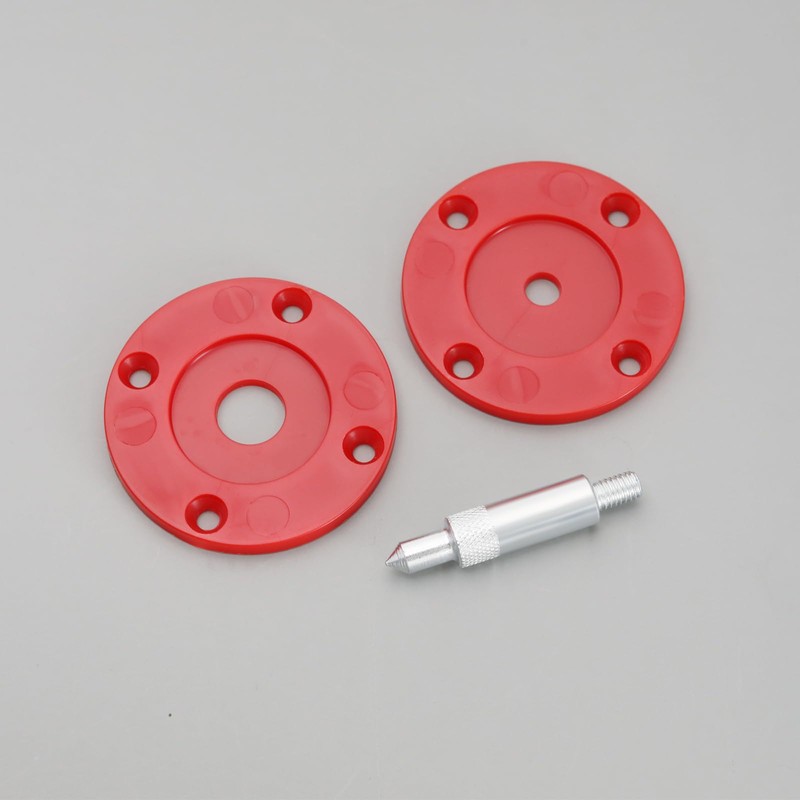 Micro Traders Router Table Insert Plate Compatible with Routers Aluminum