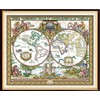 Stitchmelody 14CT Counted Cross Stitch Kits,Unrinted Pattern Embroidery Set-Ancient World