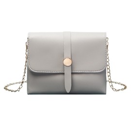 QUINTRA Versatile Small Square Bag Shoulder Bag with Chain Strap Shoulder Bags Men Small Black, gray, One Size