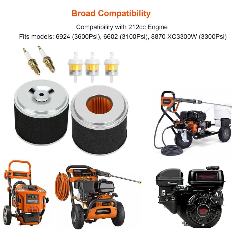 212cc Air Filter Kit Compatible with Predator Accessories Parts 2
