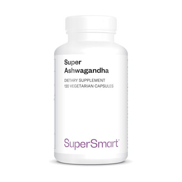Super Ashwagandha 600 mg per day, KSM-66®, natural relaxation and