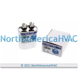 Fits Rheem Ruud Weather King 4 uf MFD Oval 370 / 440 Volt Capacitor Fits Rheem Ruud Weather King 43-100496-44
