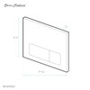 Swiss Madison Well Made Forever SM-25-WCCTM07BA Toilets Wall-Actuators, SM-KS246-G, Bronze