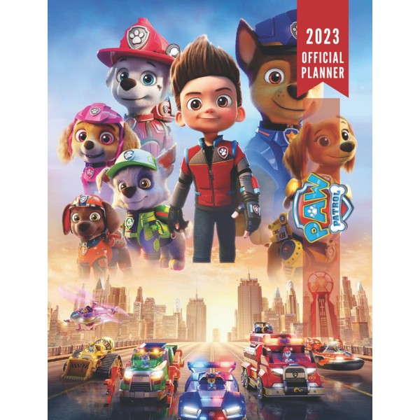 ℙ𝔸𝕎 ℙ𝔸𝕋ℝ𝕆𝕃𝔼 planner 2023: Monthy Weekly Daily Planner 2023, Perfect