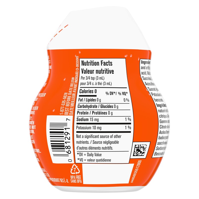 Kool-Aid Orange Liquid Drink Mix, 48mL/1.6 fl.oz., {Imported from Canada}