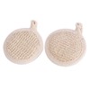 WOONEKY Bathing Balls 2pcs Mild Shower Balls Body Scrubber Exfoliating