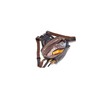 IMAIBAG ir-351 [Made in Japan] Cowhide Shrink Nume W Zipper,