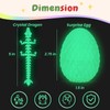 4PCS 3D Printed Dragon Eggs with Dragon Inside, Easter Dragon