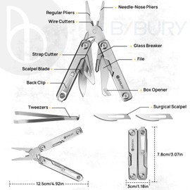 BIBURY Outdoor Mini Multitool BI2051A