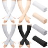Bememo Fingerless Elbow Length UV Protection Gloves - 4 Pack