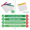 XupZip™ Eco Life – 10 Reusable PEVA Zip Lock Storage