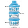 Skater CJN1M I'm Doraemon Sanrio Storage Container, Small Portion, Milk