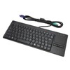 Industrial Keyboard Touchpad Wired Connection X Scissor Foot Plug and