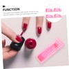 FOMIYES 4pcs Nail Scrub Brush for Fingernails Toenails Cleaning Tools