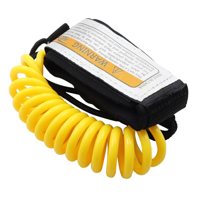POFET Surf SUP Board Leash,TPU Body Surfboard Leashes,Coiled Stand Up