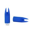 Lamehfyo 50 Pack Archery Arrow Nocks Plastic Nocks Replacement Arrow