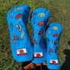 E9 Golf New! E9 Golf California Collection Head Covers -