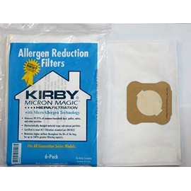 Kirby Generation 3, 4, 5, 6, Ultimate G and Sentria HEPA Bags 6 Pack