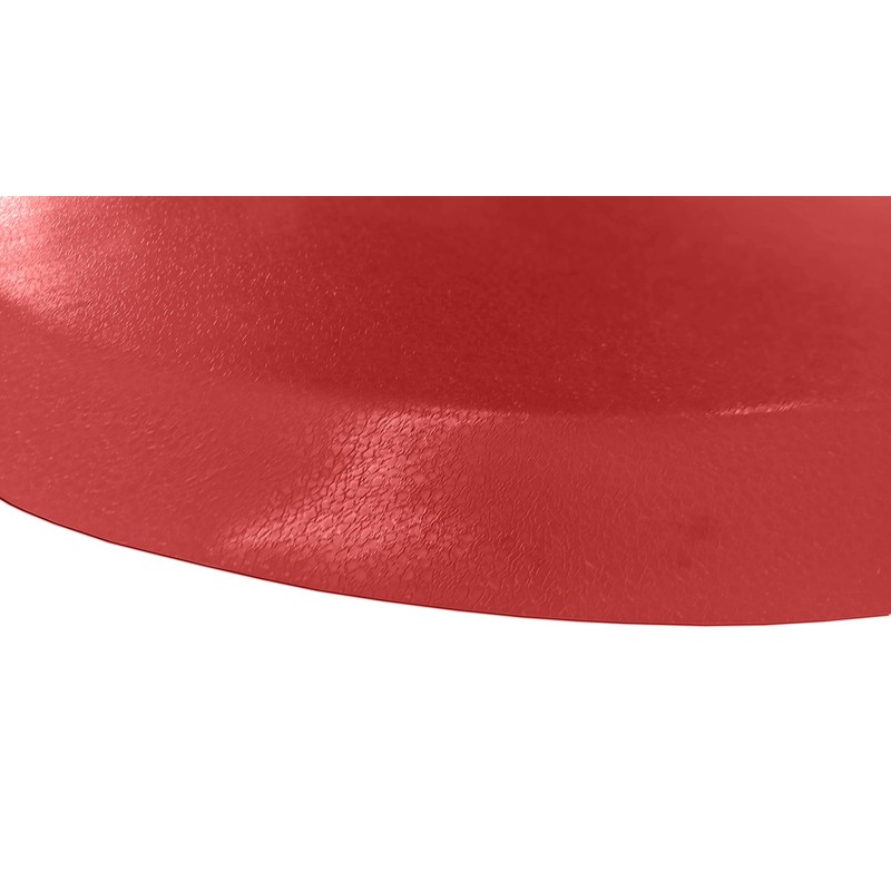 Rhino Hide Salon Mat 3' x 4.5' (Semi Circle, Red