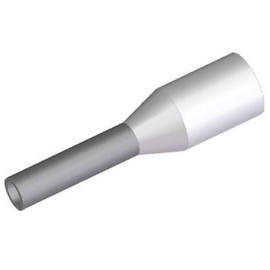 Toyo Giken TA0.5-10WH-100P Ferrule with Insulated Sleeve Crimp Terminal 0.5 mm2 Conductive Part 0.4 inch (10 mm) White 100 Pieces per Bag