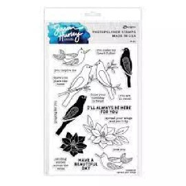 DOES NO APPLY RANGER - SIMON HURLEY - CLEAR ACRYLIC STAMPS - SPREAD YOUR WINGS