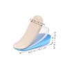 SAFIGLE 1 Pair Adjustable Gel Heel Lift Inserts for Men