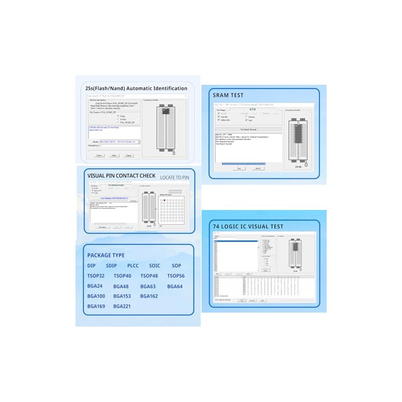 T48 Programmer (TL866-3G) Support 34000+ ICS for with Xgecu T48