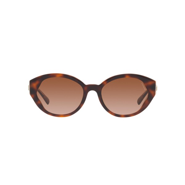 Coach HC8364U CH569 Sunglasses, TORTOISE / TRANSPARENT PINK FRAME /