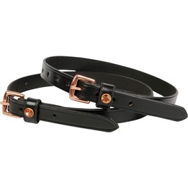 Harry's Horse Spur Strap Rose Gold, Colour: Black