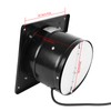 Exhaust Fan with Plug, 10 inch 1088CFM Through-the-Wall Ventilation Fan