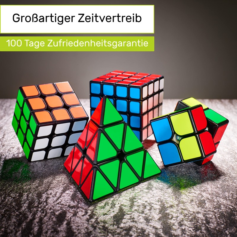 CUBIDI® Magic Cube Set - Speed Cube Set 2 x
