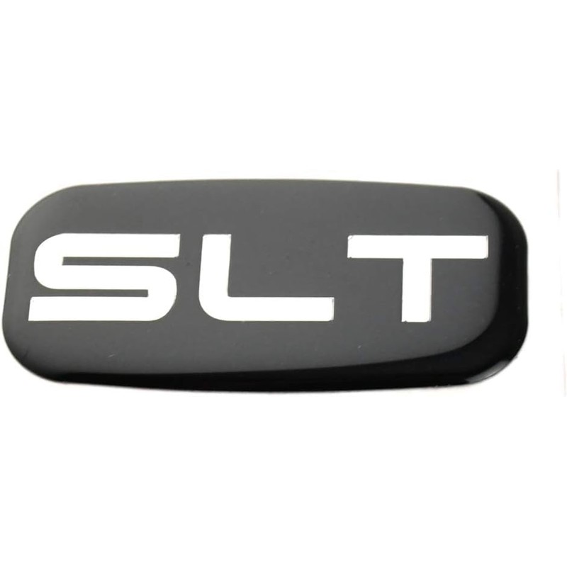 2X SLT Cab Emblems 3D Sticker Nameplate Letter Logo Roof