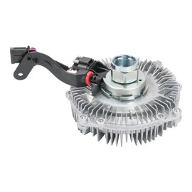 QCESEV Engine Radiator Cooling Fan Clutch Compatible with Dodge Ram 2500 3500 4500 5500 6.7L Diesel Engine 2013 2014 2015 2016 2017 2018 Replacement for 52014729AC 52014729AA 52014729AB